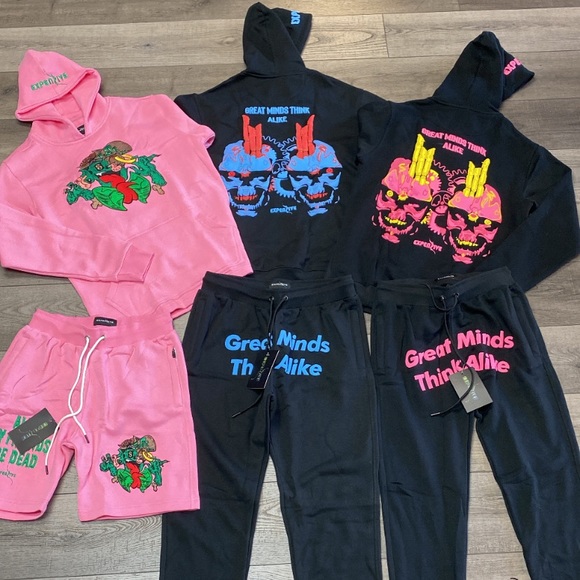 GTMA BLACK/BLUE SWEATSUIT - Picture 3 of 3